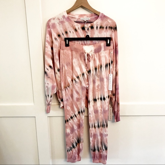 Young Fabulous & Broke Tie Dye Lounge Set - Picture 2 of 6